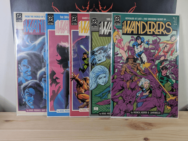The Wanderers #1 #2 #3 #4 #5 DC Comics 1988