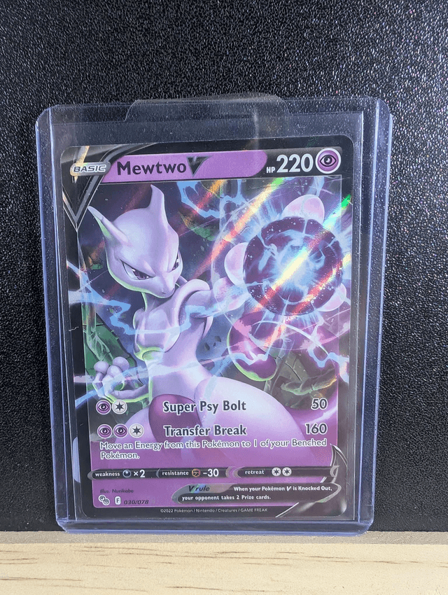 Mewtwo V 030/078 Pokémon Go