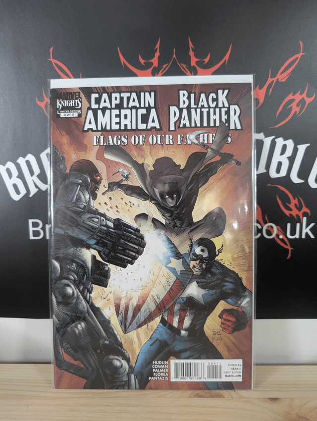 Captain America Black Panther Flags Of Our Fathers #4 2010
