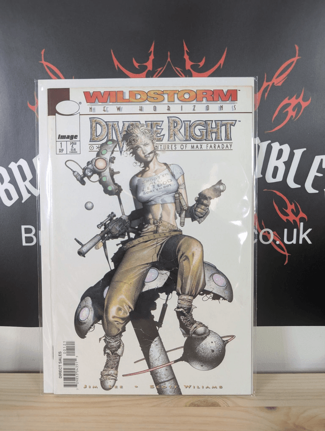 Divine Right The Adventures Of Max Faraday #1 1997 Cover B